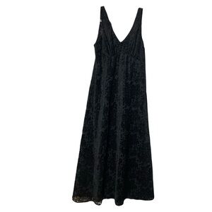 Vintage BCBG Maxazria Velour Burnout Dress 6 Prom Whimsygoth Coquette Date Night